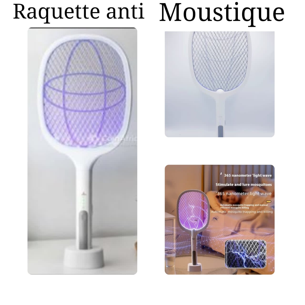 Raquette ANTI Moustique